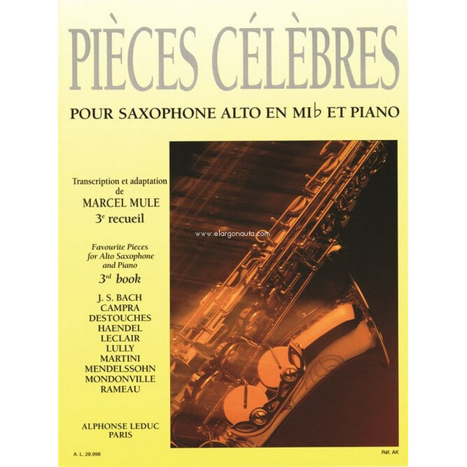 ALBUM.- PIEZAS CELEBRES VOL 3 (MULE)