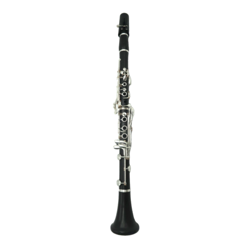 Clarinete Sib Boehm Star Granadillo 17 Chavess Prateadas E Pilares De Ouro Rosa