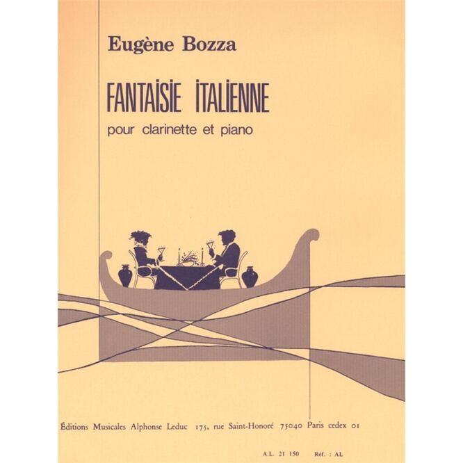 BOZZA, EUGENE.- FANTASIA ITALIANA (FANTAISIE ITALIENNE)