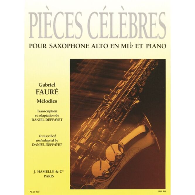 FAURE, GABRIEL.- PIEZAS CELEBRE (PIECES CELEBRES)