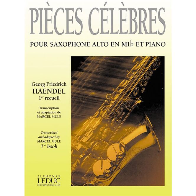 HAENDEL, GEORGE FRIEDRICH.- PIEZAS CELEBRES VOL.1 (PIECES CELEBRES)