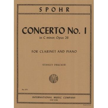 SPOHR, LOUIS.- CONCIERTO N.1 OP.26 EN DO MENOR