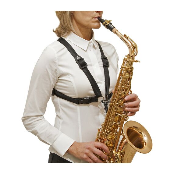 Arnês Para Saxo Bg S44Sh Para Mulher Xl Com Gancho De Plástico