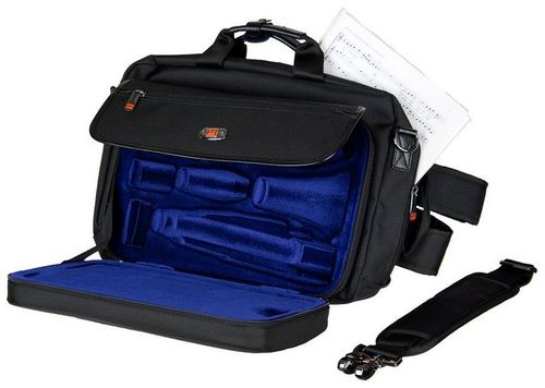 Estojo Para Clarinete Sib Protec Para Sistema Alemão Lux Messenger Pro Pac Lx307 Ger