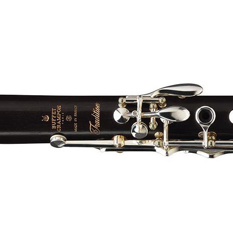 Clarinete Sib Buffet Crampon Tradição Bc 1116L-5 18 Chaves Niqueladas