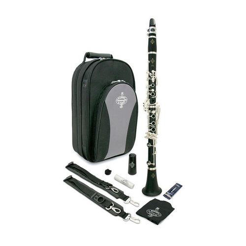 Clarinete Sib Buffet E11 18 Llaves plateadas