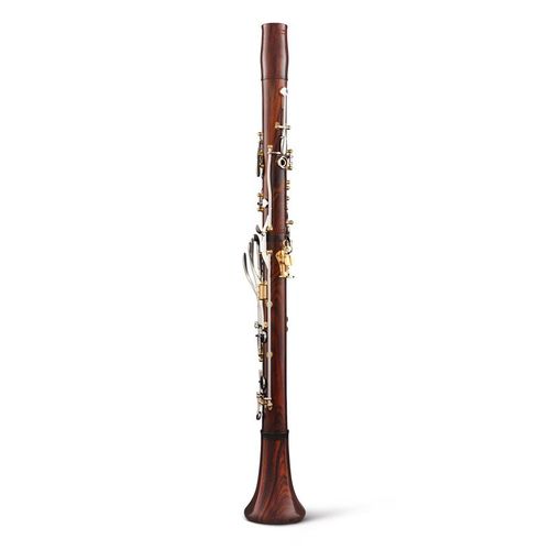 Clarinete Bb Backun Lumiere Granadillo Chaves De Prata Pivôs Dourados