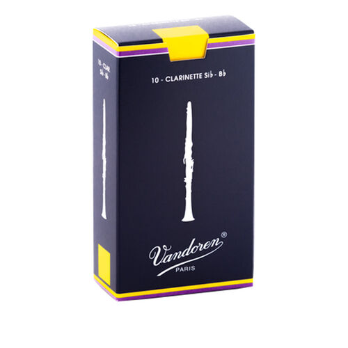 Palheta Para Clarinete Sib Tradicional Vandoren 1