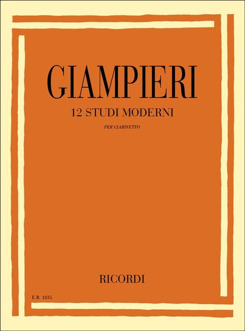 GIAMPIERI,ALAMIRO.- 12 ESTUDIOS MODERNOS (12 STUDI MODERNI)