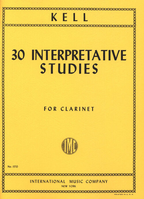 KELL, REGINALD.- 30 ESTUDIOS DE INTERPRETACIÓN