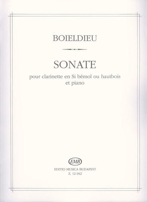 BOIELDIEU, FRANÇOIS-ADRIEN.- SONATA EN SI BEMOL