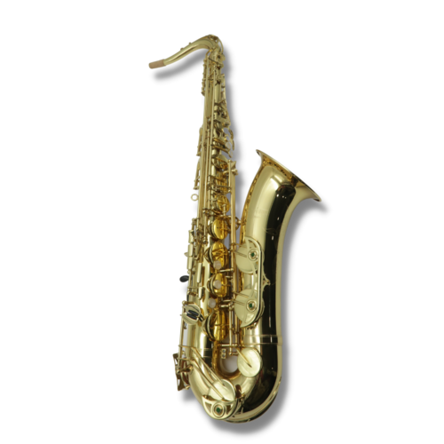 Saxofone Tenor Boehm Iniciante Laqueado