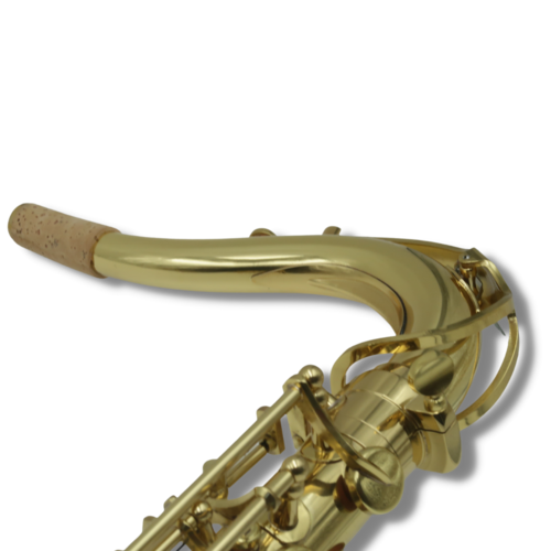 Saxofone Tenor Boehm Iniciante Laqueado