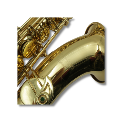 Saxofone Tenor Boehm Iniciante Laqueado