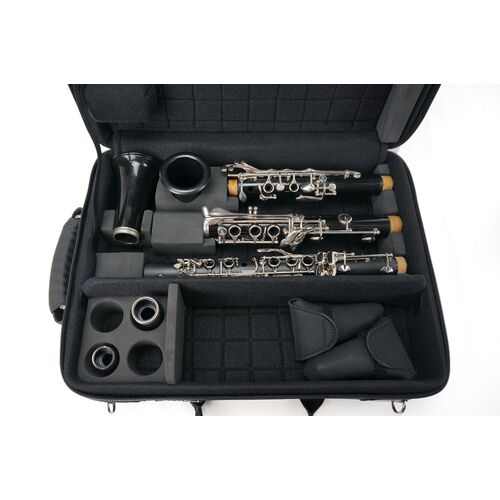 Estojo Duplo Para Clarinete Marcus Bonna Nylon Verde