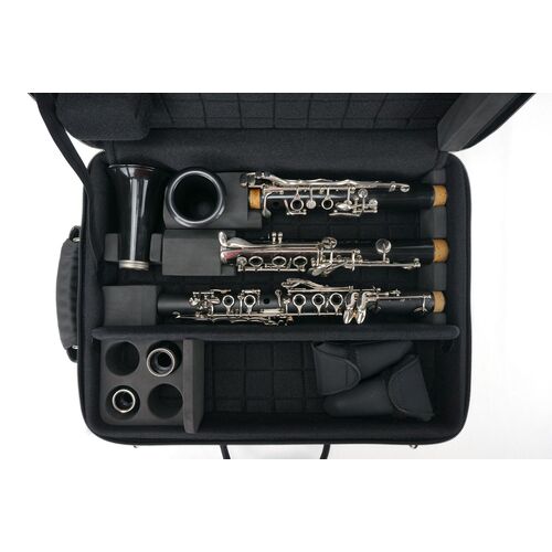 Estojo Duplo Para Clarinete Marcus Bonna Nylon Verde