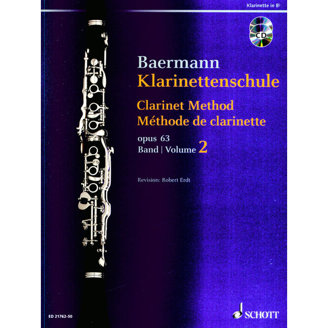 BAERMANN, CARL.- MÉTODO DE CLARINETE OP.63 VOL.2