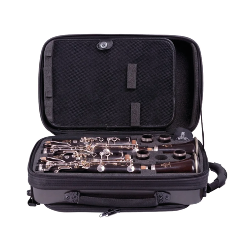 Estojo Para 2 Clarinetes Bolsas Evoluao Ev-I Grafito Metlico